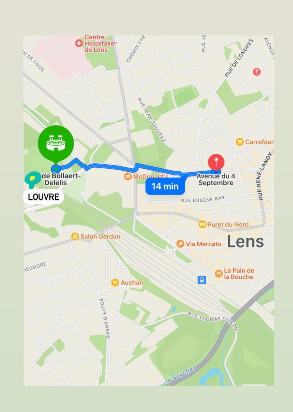 Terrils Jumeaux, Train Lens - Paris Trajet D'Environ 1 Heure 10 Minutesアパートメント エクステリア 写真