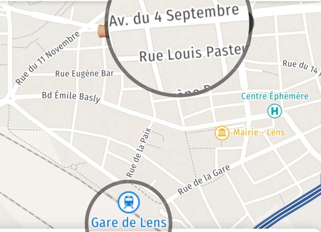 Terrils Jumeaux, Train Lens - Paris Trajet D'Environ 1 Heure 10 Minutesアパートメント エクステリア 写真